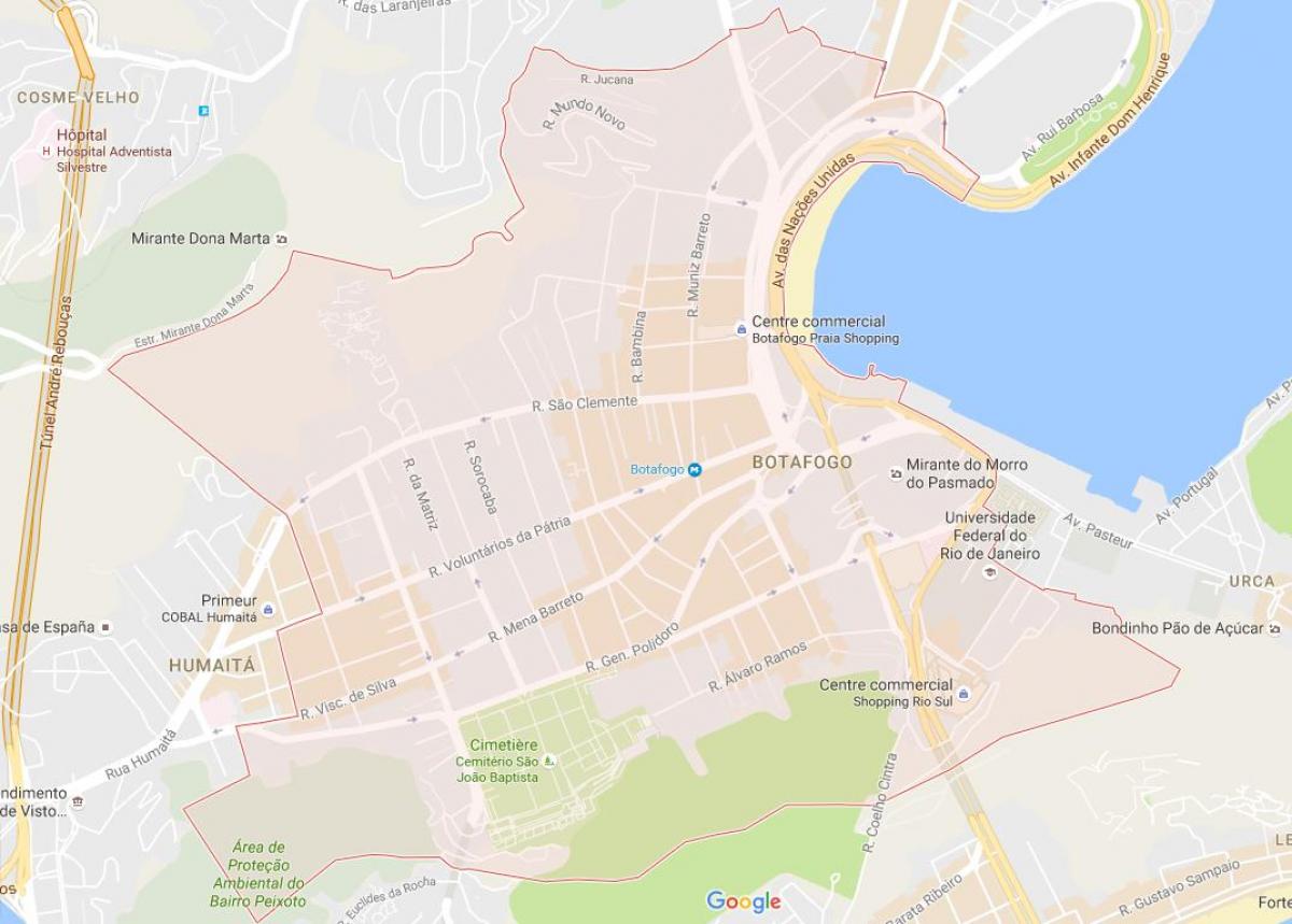Kaart van Botafogo