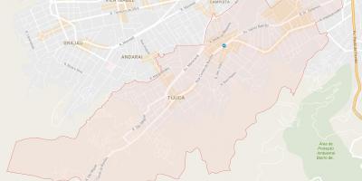 Kaart van Tijuca