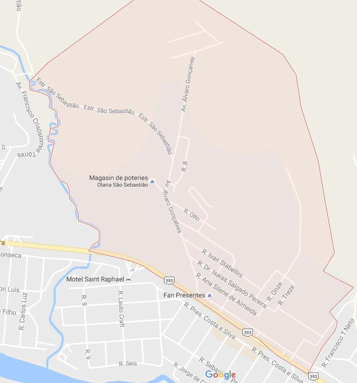 Kaart van Bairro de Fátima