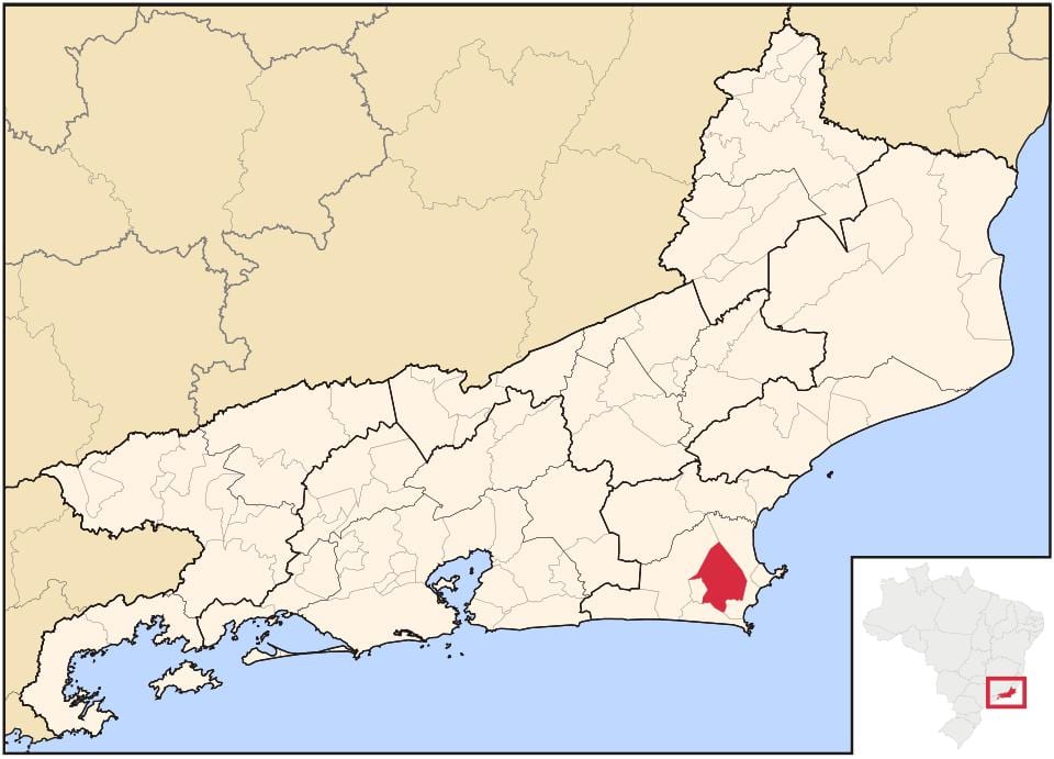 Kaart van São Pedro da Aldeia
