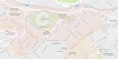 Kaart van bairro Maracanã