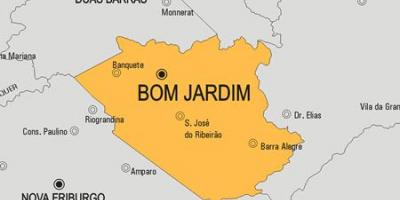 Kaart van Bom Jardim gemeente