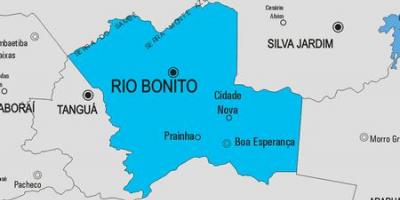 Kaart van Rio das Flores gemeente