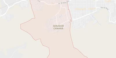 Kaart van Senador Camará